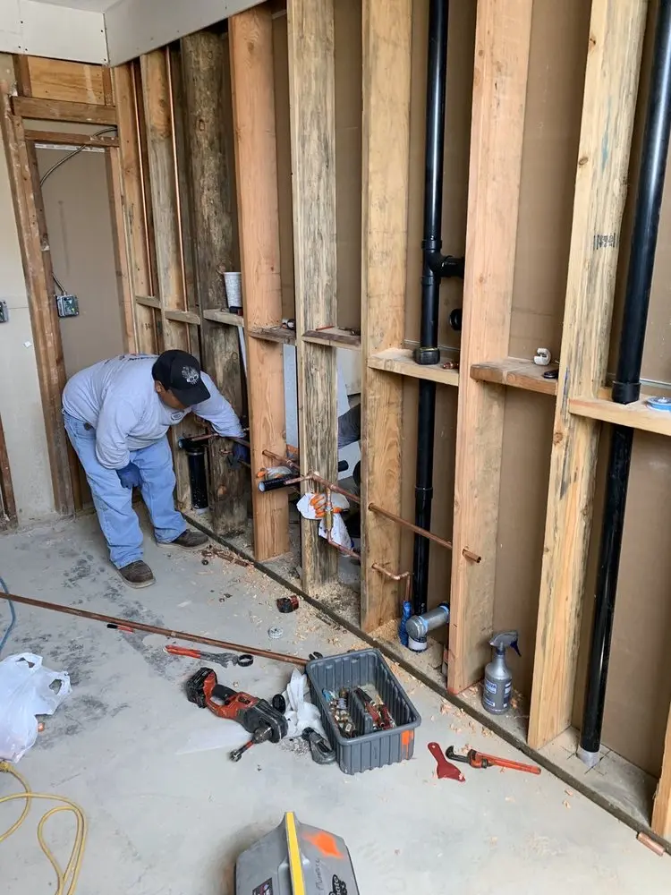 Commercial rough-in plumbing for Water Heater Replacement in Oxford Park